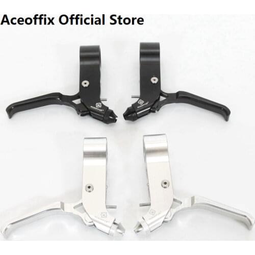 Aceoffix CNC Aluminum Alloy Ultra Light Brake Lever Bl-02 For Birdy Mountain Bike Road Bicycle