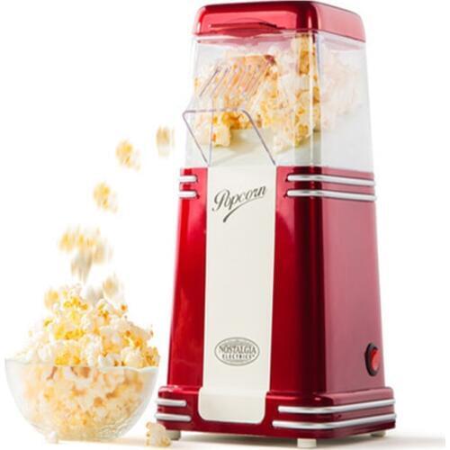 RHP 310 Commercial Classic popcorn machine Household mini automatic electric hot air popcorn machine 220V 1100w 10pcs