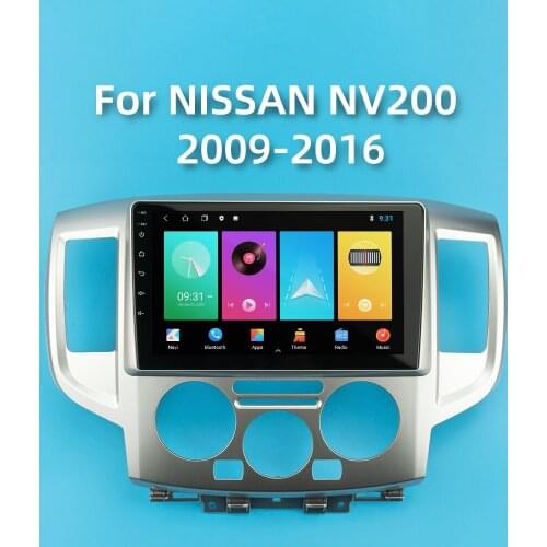 Android Car Stereo For NISSAN NV200 2009-2016 9" Screen Navigation Multimedia Player Auto Audio Head Unit Autoradio Radio Gps