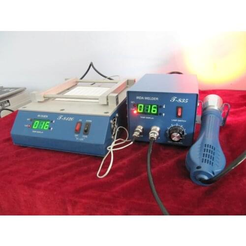 Bga Rework Station Preheating Furnace T-8120 120*120mm SMD Infrared PID Station T-835