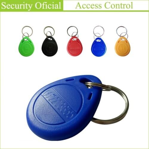 125Khz RFID Keychain Card TK4100 ID Keychain Access Control Time Attendance Card Community Elevator Card Access Control ID Cards