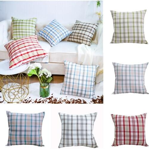 Cushion Cover Yarn Dyed Pillow Cover for Sofa Living Room Home Decor Pillowcase 45x45cm Nordic Decorative Pillows Boho Style