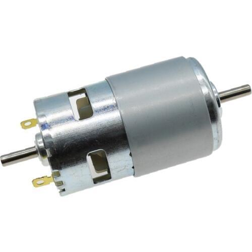 RS-795 16mm long Double Dual Shaft engine DC 12V 12000RPM High Speed Power Large Torque Dual Ball Bearing Electric Tools Motor