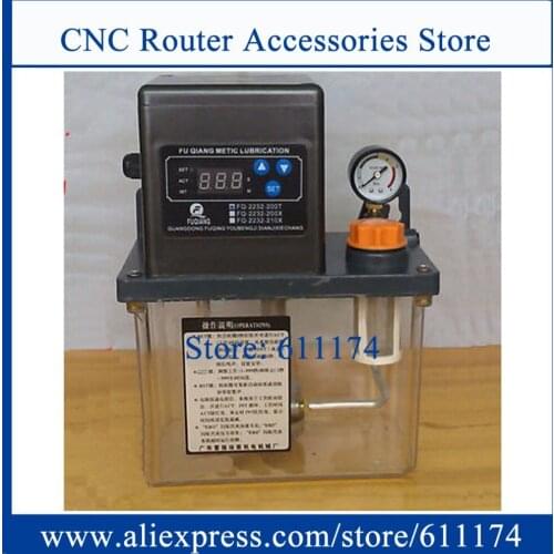 2L Automatic Lubrication Pump 220v Oil Pump With Alarm function