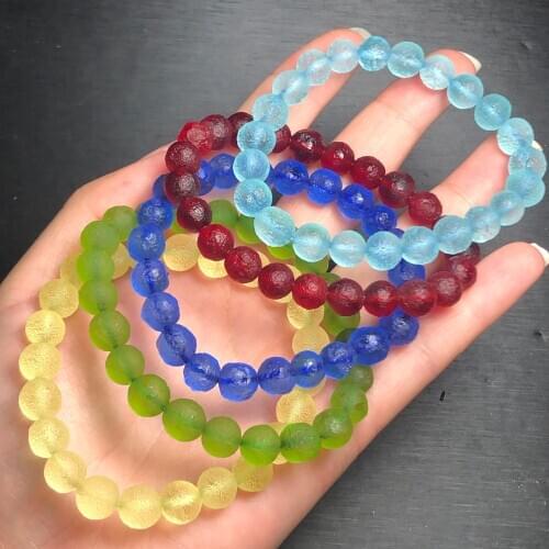 Moldavite Natural Czech Meteorite Bracelet Impact Glass Rough Stone Crystal Energy Stone