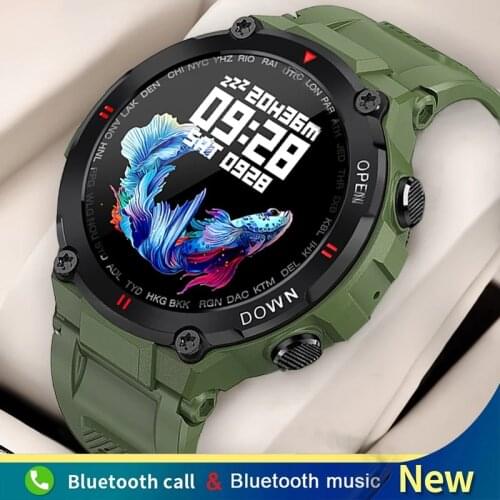 2021 New Smart Watch Men Sport Fitness Tracker Bluetooth Call Music Control Mens Watch IP67 Waterproof Women Smartwatch 400mAh