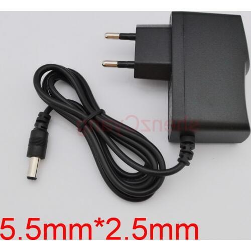 New 1pcs AC/DC adapter 3V 4.5V 5V 6V 7.5V 8V 9V 10V 12V 15V 500mA 0.5A 1A 1000mA Switching power supply EU plug DC 5.5mm x 2.5mm