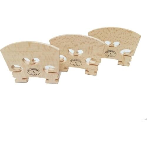 One pc 4/4 3/4 1/2 1/4 1/8 1/10 1/16 violin B level Heilongjian Maple horse bridge, bridge code, violin accessories