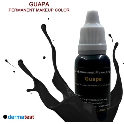 Professional 1 Bottle Micro Makeup Tattoo Ink Pigments for Eyebrow & Shaded Cosmetic 3D Effect Tattoo Color PMU inks