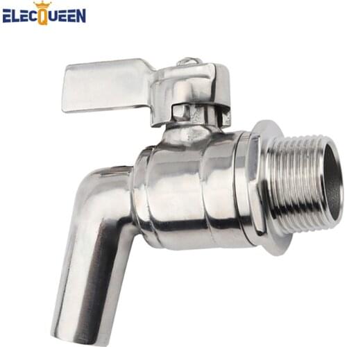 3/4"Drain Valve Working Pressure 200PSI Sanitary Faucet Drink Faucet Beverage Tap Home brewing