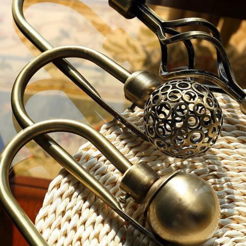 Retro Style Fashion U-shaped Curtain Holdback Accessories Buckle Wall Hooks Metal Curtain Holder Window Home Decor Wall Mounted