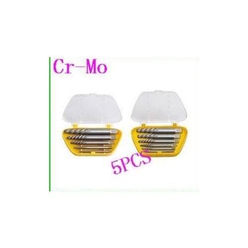 BESTIR taiwan made CR-MO steel 5pcs handle Bolt Screw breakage Stud Remover Easy Out NO.93421 freeshipping