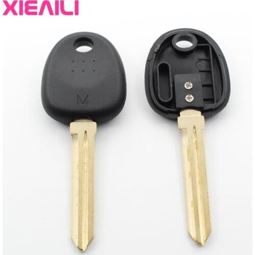 XIEAILI 30Pcs Transponder Key Case Shell For Hyundai Elantra/Sonata NF/Santafe Key Fob Case S294