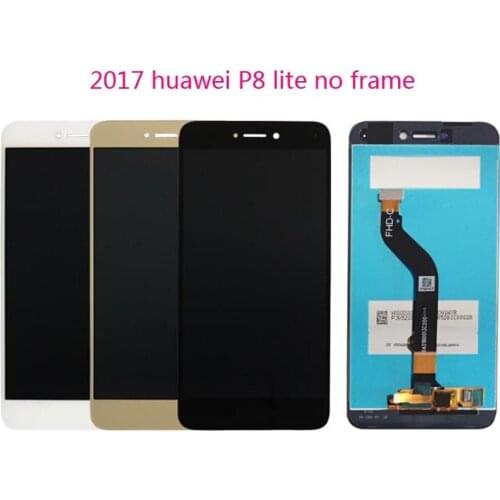 AAA Quality LCD For Huawei P8 Lite 2017 LCD Screen with Touch Sensor Assembly For Huawei P9 Lite 2017 Lcd Display PRA-LA1 PRA-LX
