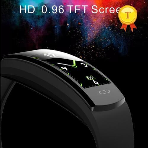 0.96inch hd screen Smart bracelet watch Blood Pressure Heart Rate Monitor Smart band Fitness tracker bracelet For Samsung phones
