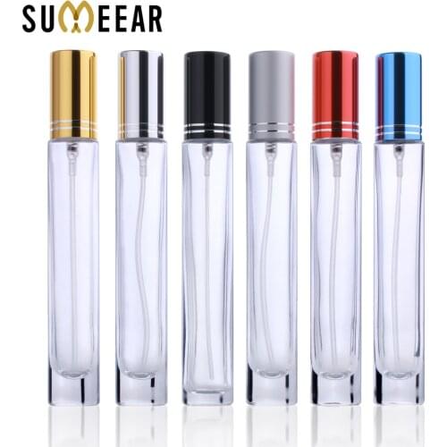 30 Pcs/Lot 10ml Perfume Bottle Round Shape High Quality Thick Glass Refillable Mold Perfume Spray Bottle