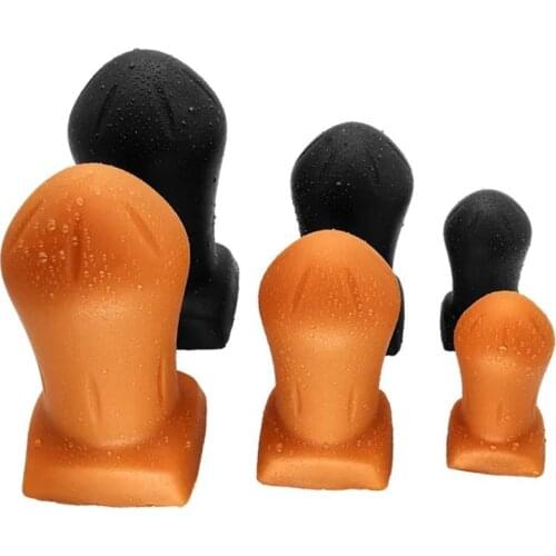 2021 Sex Shop Toy Huge Butt Plug Anal Bead Vagina Anus Expansion Big Buttplug Dilator Prostate Massage Erotic Anal For Woman Men