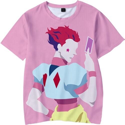 Anime Hunter X Hunter 3D Print T Shirt Women Men Japanese Streetwear Hip Hop HXH Killua Hisoka Cosplay T-shirt Summer Tops