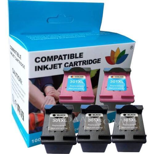 CH563EE CH564EE Refilled Ink Cartridges for hp301 XL Deskjet 1000 1050 2000 2050 3000 3050 J410a J510a Envy 4500 4502 4504 4505