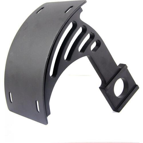 Black Motorcycle Curved Side Mount License Plate Bracket For Yamaha YZF R1 2004-2005