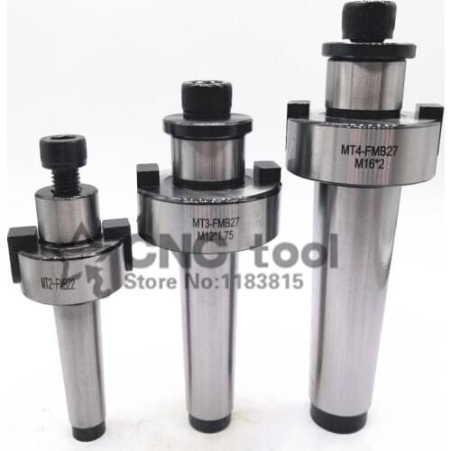1pcs MT2 MT3 FMB22 FMB27 FMB32 Tool holder Morse mtb2 m10 mtb3 m12 mt fmb face mill morse 2 3 tool holder lathe spindle chuck