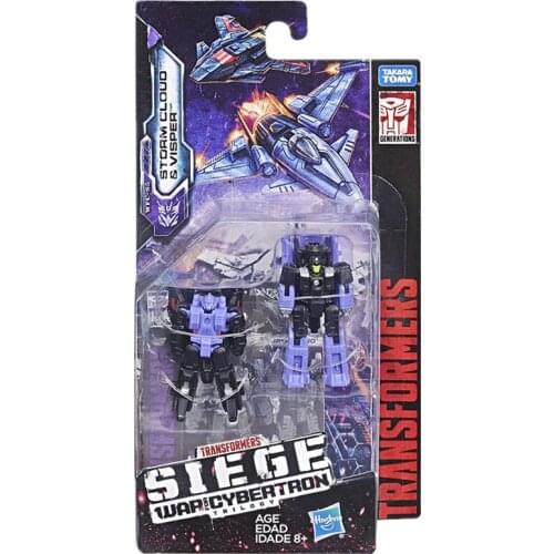 7cm Transformers Toys Generations War for Cybertron Siege Micromaster WFC-S5 Decepticon Air Strike Patrol 2-Pack Action Figure
