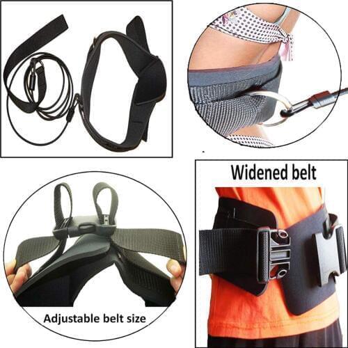 Pmsanzay Strong Thicken Swimming Belt - Swim Bungee Training Belt Swim Resistance Belt Swim Exerciser Belt Swim Tether for Stati