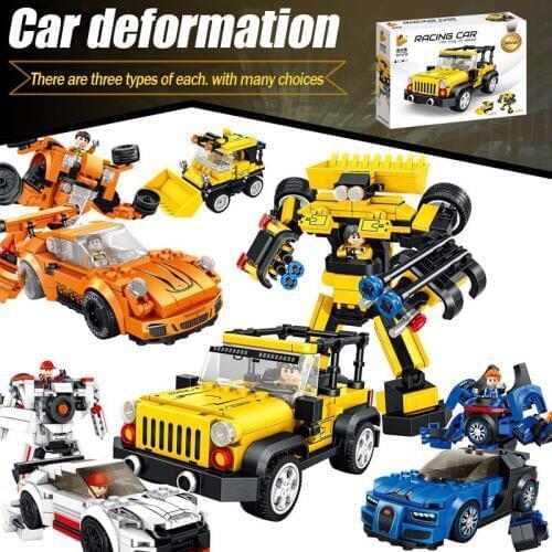 City Police Station Car Building Blocks For City SWAT Team Truck House Blocks Technic Diy Toy For Boys Children