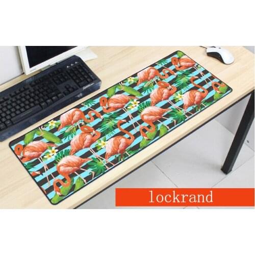 Best seller 700x300x2mm Mousepad Pink Flamingo mouse pad Desk Mat Surface Waterproof Anti-slip Table pad mouse PC desk padmouse