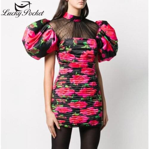 Розовые летние платья Lucky Pocket China At AliExpress