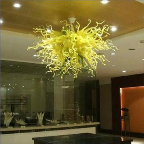 Blown Glass Chandelier Lighting Elegant Beautiful Hand Blown Glass Villa Lighting Chandelier