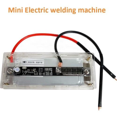 Small Mini Household 18650 Lithium Battery Assembly Spot Welding Machine Nickel Sheet Handheld Portable DIY Mini foot type