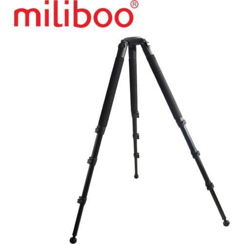 Miliboo MTT702B (without head) 25KG bear Carbon Fiber video professional camera Tripod for Professional Camera Camcorder/Video