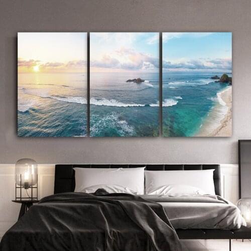 WANGART Flower Abstract Poster Print Wall Art Leaves Canvas Picture Living Room Home Decor