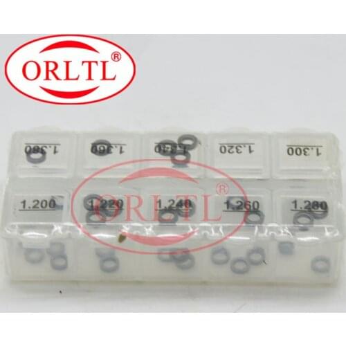 Common Rail Injector Adjustment Washers B14 Shims Size1.2MM-1.38MM For Repair Gasket B14 Size 1.4MM-1.58MM
