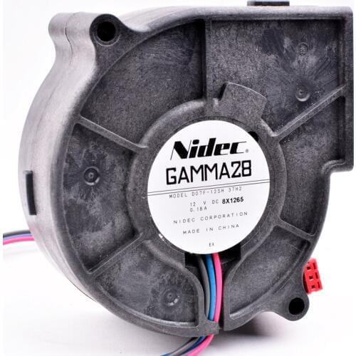 Brand new original D07F-12SH 37H2 7530 80mm DC12V 0.18A Refrigerator built-in centrifugal turbine blower cooling fan