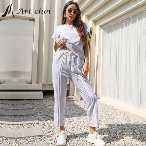 Summer Tracksuit Women Sports 2 Pieces Sets Sweatshirts Gym Fitness Loose Pants + Short Hoodie Fleece Cropped Shirts Sport Suit