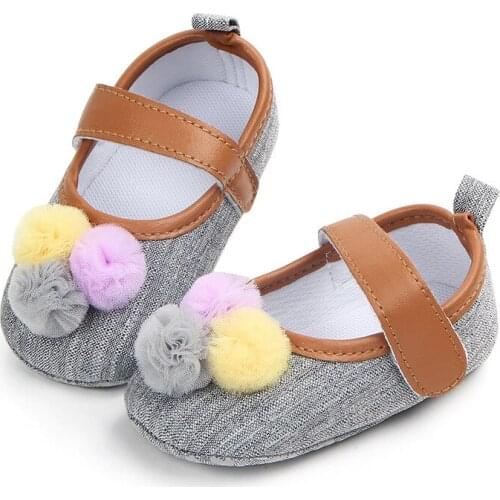 Baby First Walkers Clothing Kids Infant Newborn Baby Boy Girl Unisex Soft Sole Crib Shoes Flower Cotton Prewalker Shoes