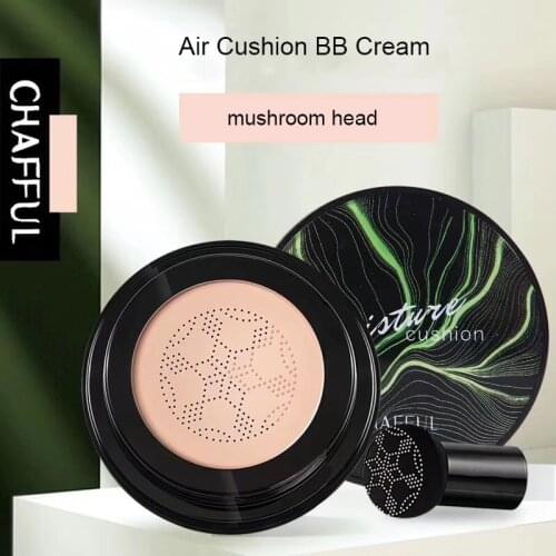 Mushroom Head Air Cushion Cc Cream Moisturizing Foundation Brightening BB Cream Whitening Maquiagem Sunisa Foundation TSLM2