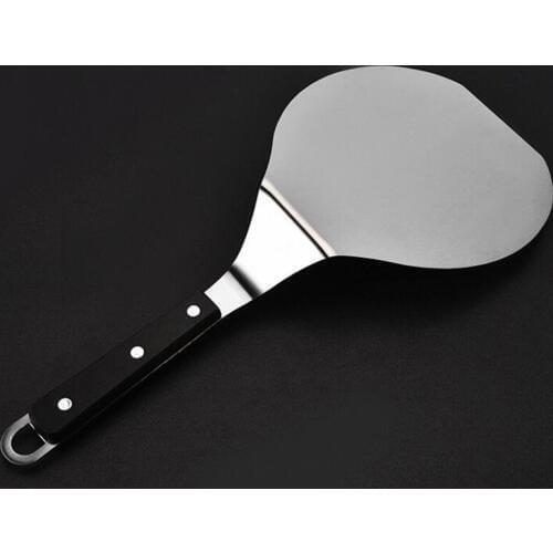 High Quality Pizza Cake Shovel Durable Safe And Healthy Stainless Steel Plastic Handle Baking Tool Thick Pizza Peeler Tools