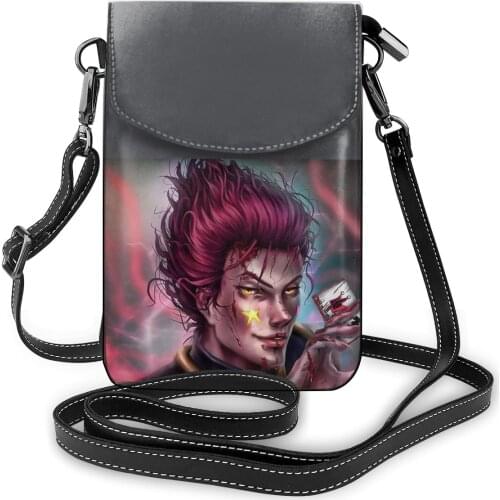 Hisoka Shoulder Bag Student Bulk Women Bags Vintage Leather Streetwear Purse