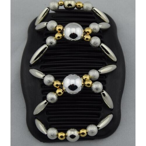 30pcs/lot silver shining christmas magic comb hair accessory free shipping