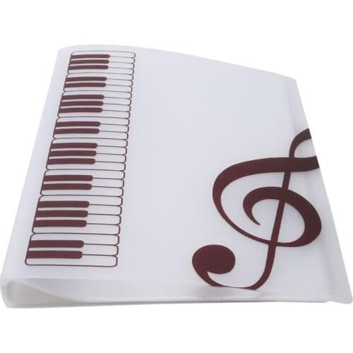 A4 Size Music Score Paper Sheet Note Document File Organizer Storage Folder Holder Case 80 Pages Instrument Player Concert