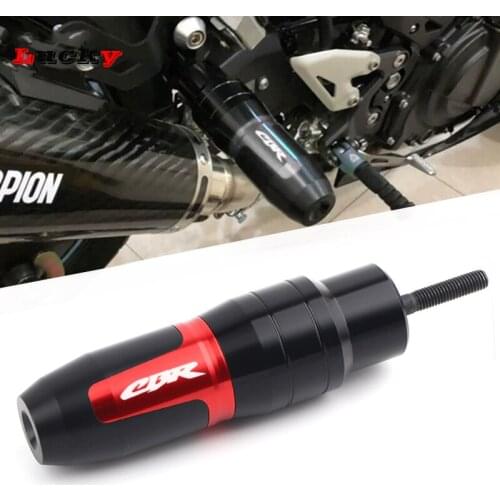 For HONDA CBR250R CBR300R CBR500R CBR600F CBR650F Motorcycle CNC Accessoires Falling protection Exhaust Slider Crash Pad Sider
