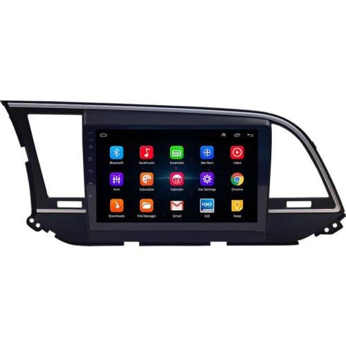 Android 8.1 9 Inch Car Multimedia Player Wifi GPS Navigation Reversing Image Automatic Radio for 16-18 Hyundai Elantra
