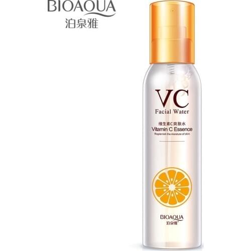 BIOAQUA Vitamin C Toner, Hydrating Moisturizing Refreshing Shrinking Pore VC Spray Anti-aging Facial Water Skin Care ,OME