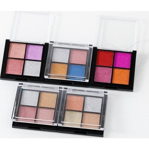 Four Color Solid Magic Mirror Nail Art Glitter Powder Holographic Laser Chrome Nails Pigments Dust Gel Decorations Manicure Tool