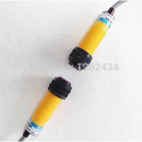 Photoelectric switch E3F-5DN1/E3F-5L DC24V type NPN normally open three line 5 m correlation M18