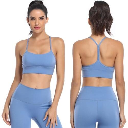 2 Piece Seamless Yoga Set Womens Leggings Yoga Pants Beauty Back Fitness Sports Bra Top Set For Women Athletic Gym Set