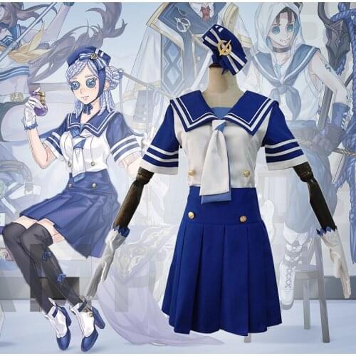 Game Identity V Cosplay Costumes Survivor Vera Nair Perfumer Cosplay Costume CP28 Skin Uniforms Clothes Suits Sailor Dresses